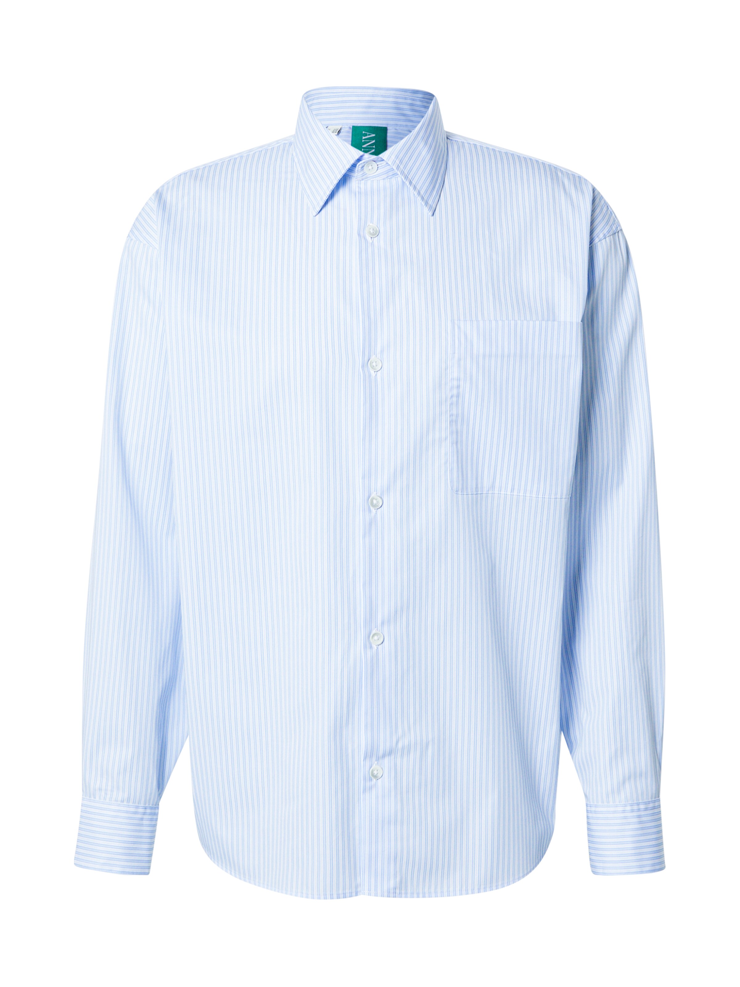 ANNARR Regular fit Srajca 'ANRVOLUND' | modra barva: sprednja stran