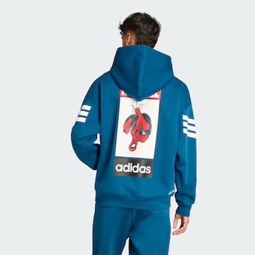 Sweat de sport 'Marvel Spider-Man' ADIDAS SPORTSWEAR en bleu : devant