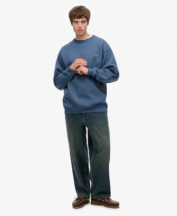 Sweat-shirt Superdry & Co en bleu : devant