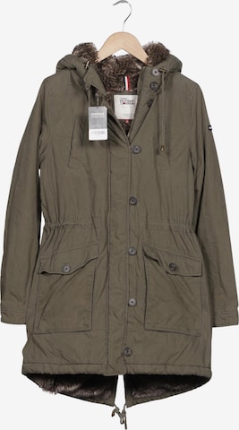 Tommy Jeans Mantel M in Grün: Vorderseite