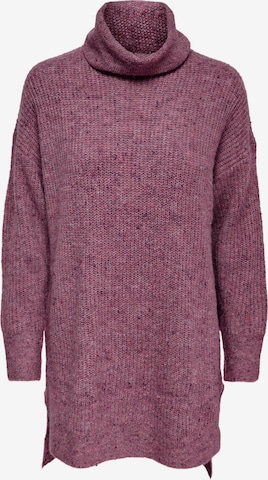 ONLY Sweater 'Veneda' in Purple: front