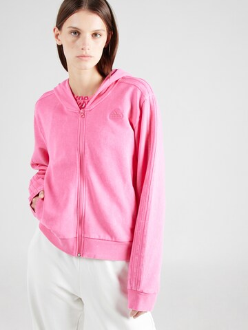 ADIDAS SPORTSWEAR Sports sweat jacket 'ALL SZN' in Pink: front