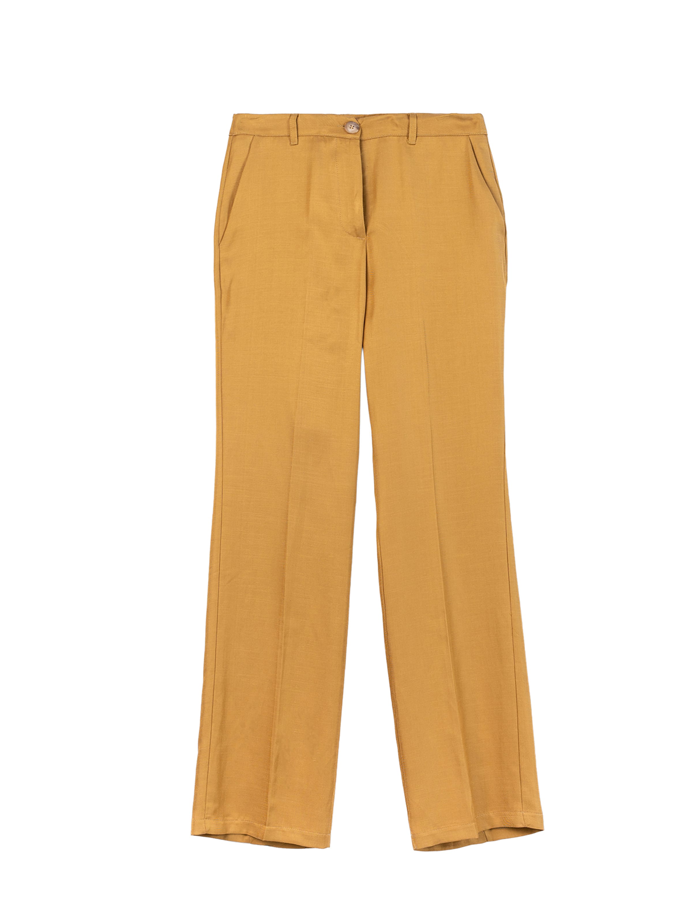 Regular Pantalon folklorique Camomilla Italia en orange : devant