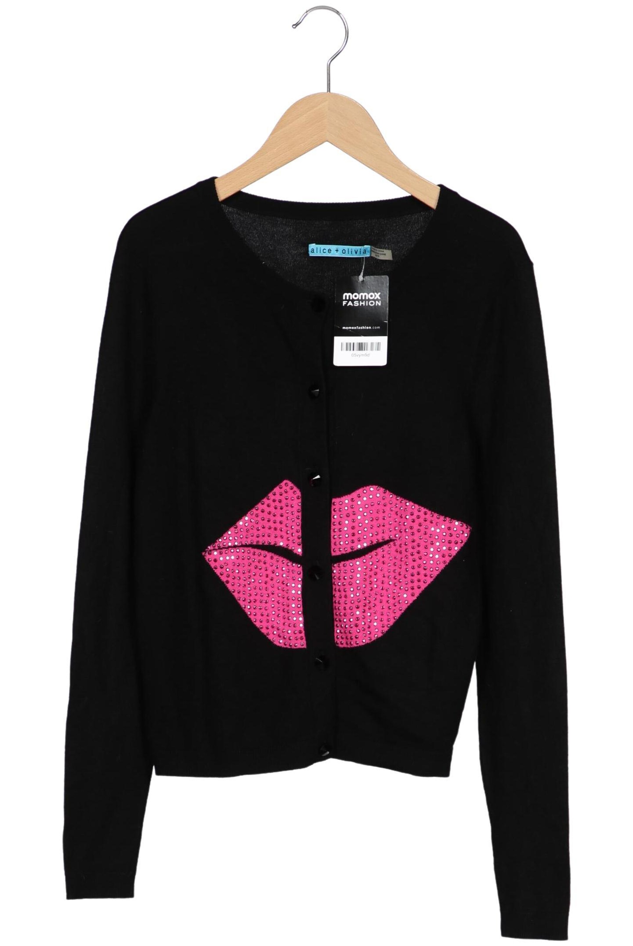 Alice + Olivia Sweater & Cardigan in XS in Black: front