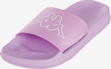 KAPPA Mules in Purple: front