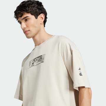 T-Shirt fonctionnel 'Star Wars The Mandalorian' ADIDAS SPORTSWEAR en beige