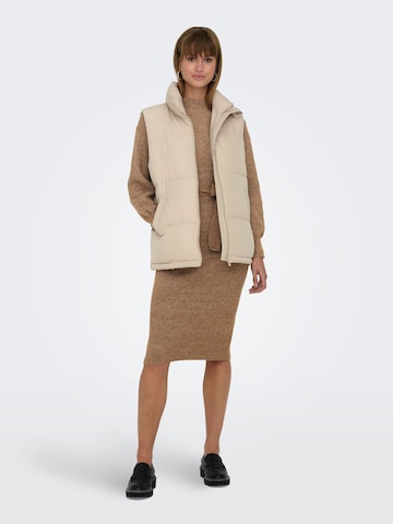 Gilet 'CALI' ONLY en beige