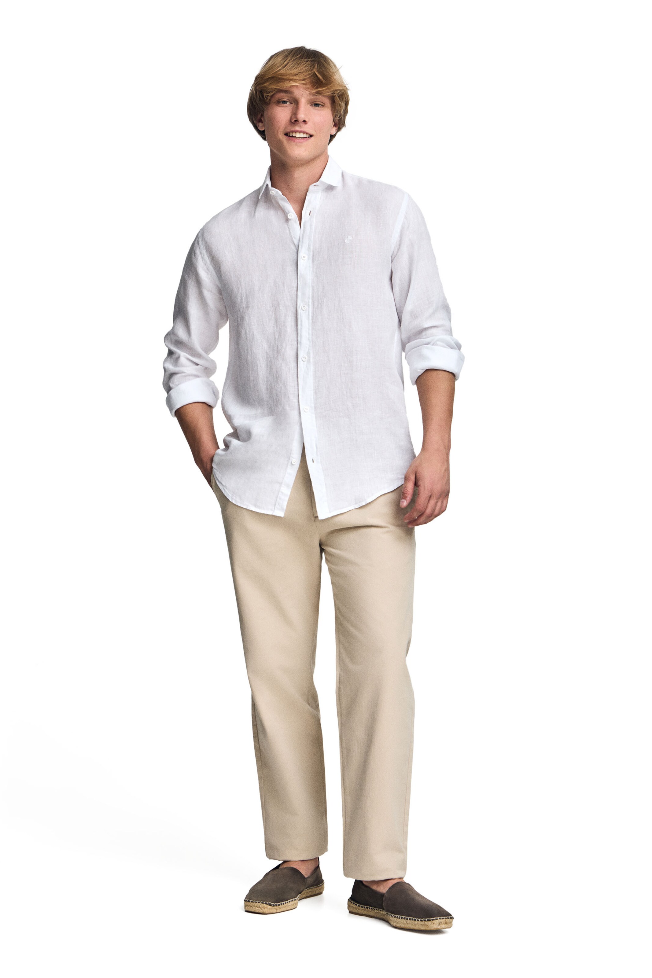 Polo Club Regular Fit Hemd in Weiß