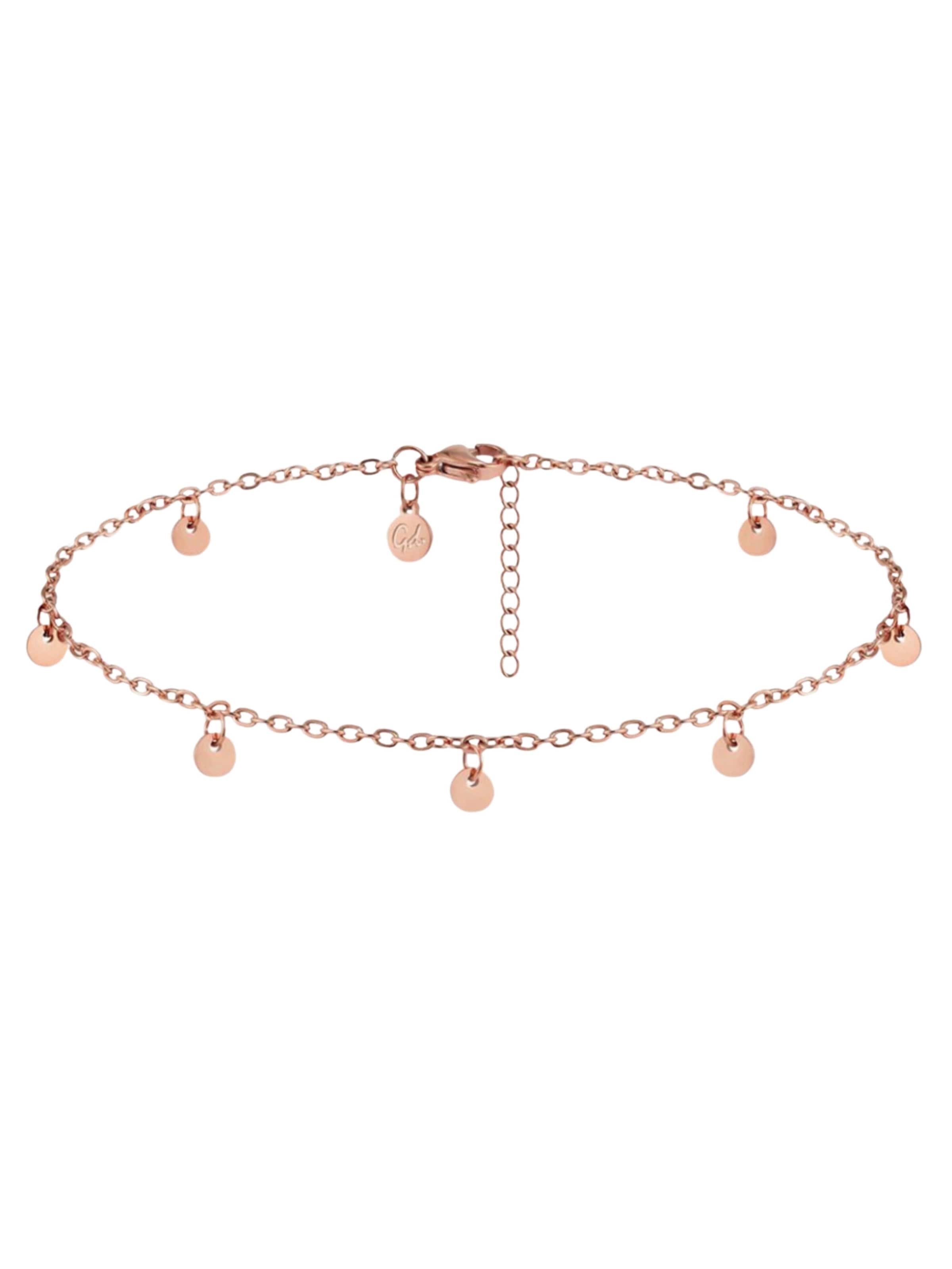 GOOD.designs Fußkette in Bronze: Vorderseite