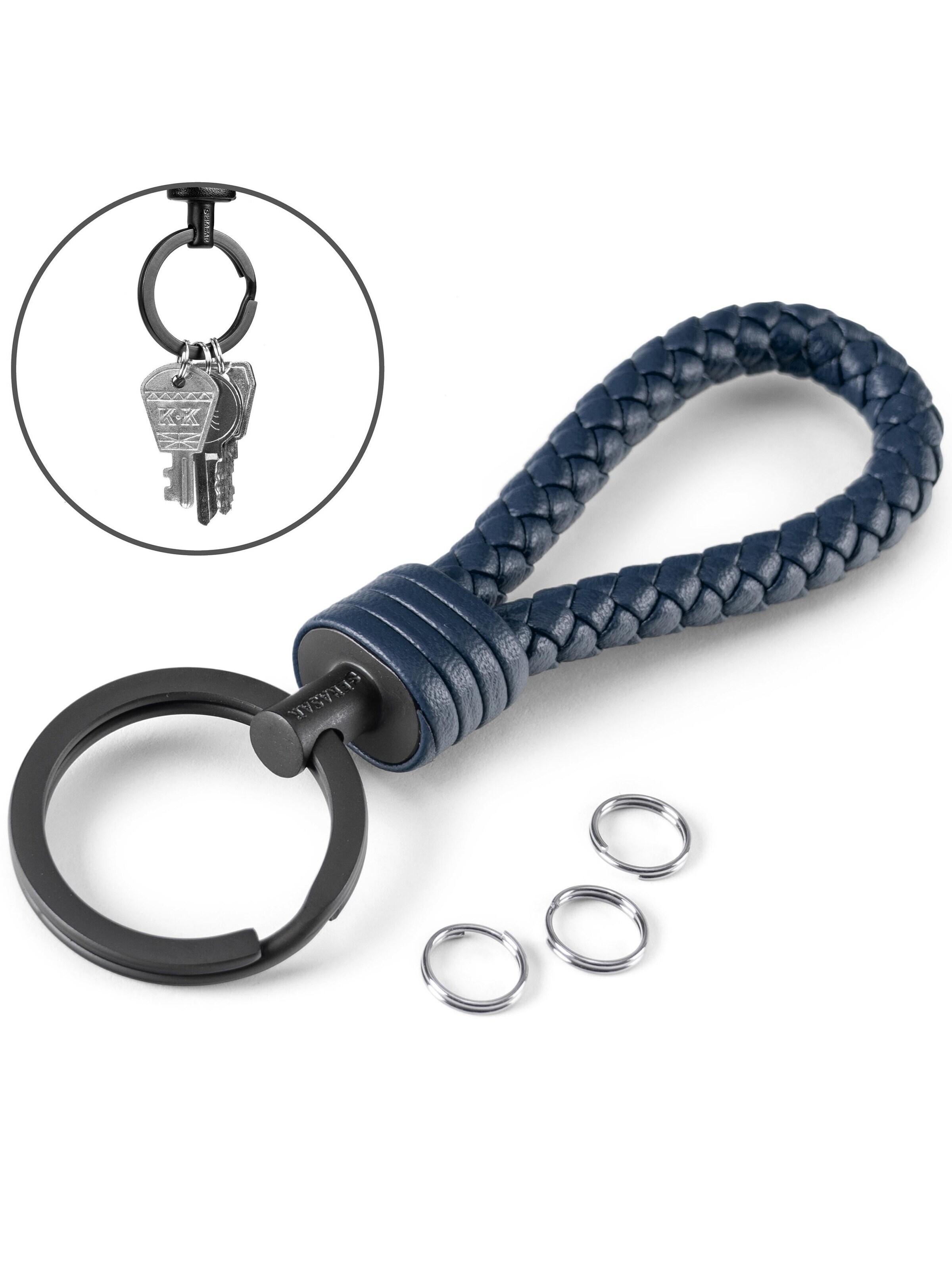 SERASAR Key ring 'Strong' in Blue
