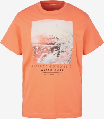 TOM TAILOR T-Shirt in Orange: predná strana