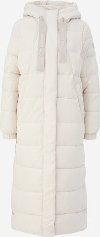 QS Winter Coat in White: front