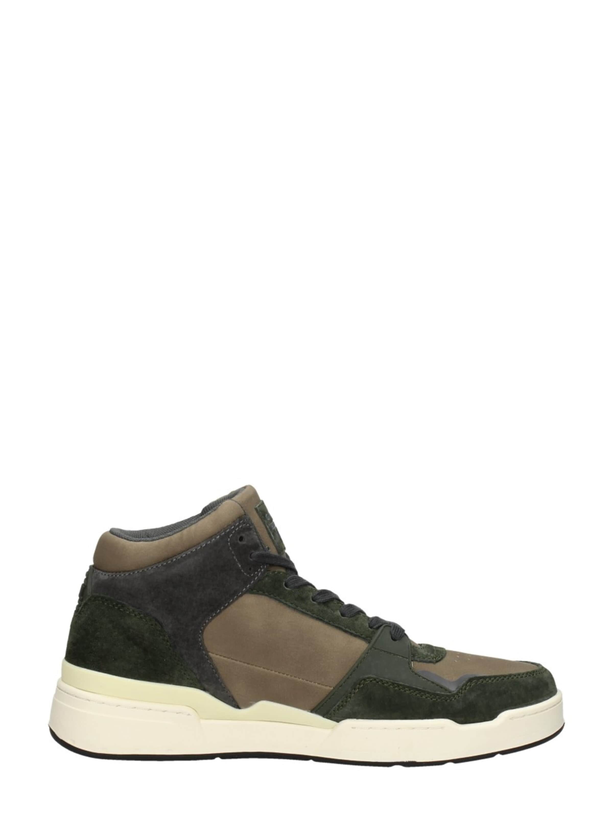 G-STAR Lace-up boot 'Attacc Mid BLK M' in Green