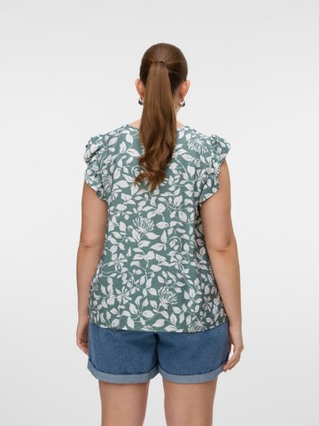 Chemisier 'VMCVera' Vero Moda Curve en vert