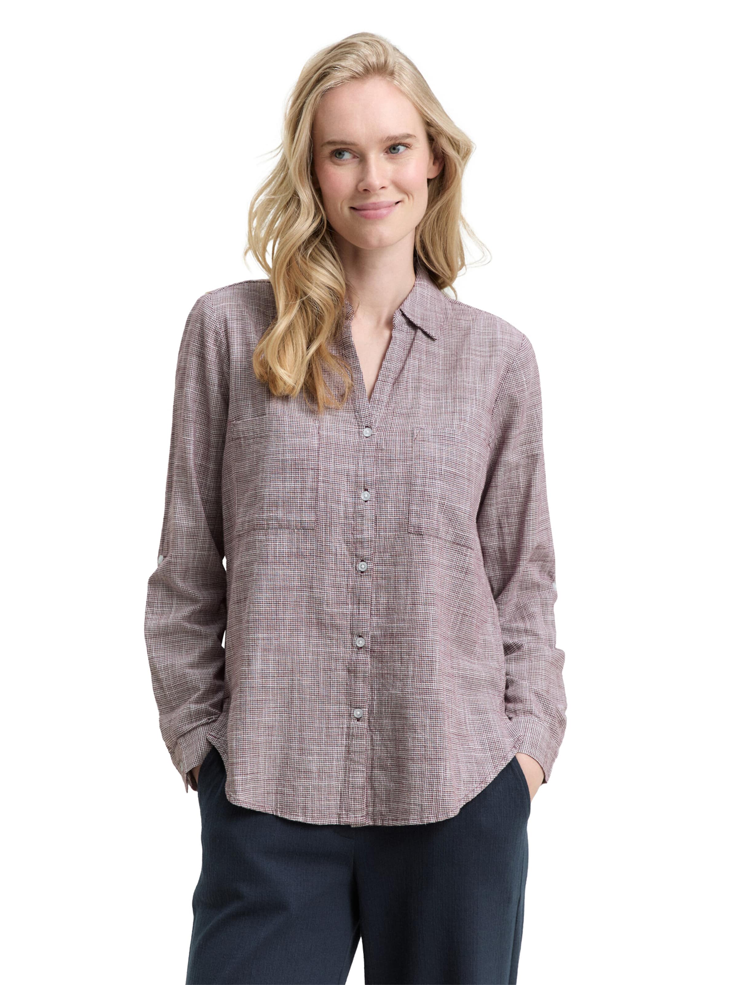 TOM TAILOR Блузка в Красный: спереди