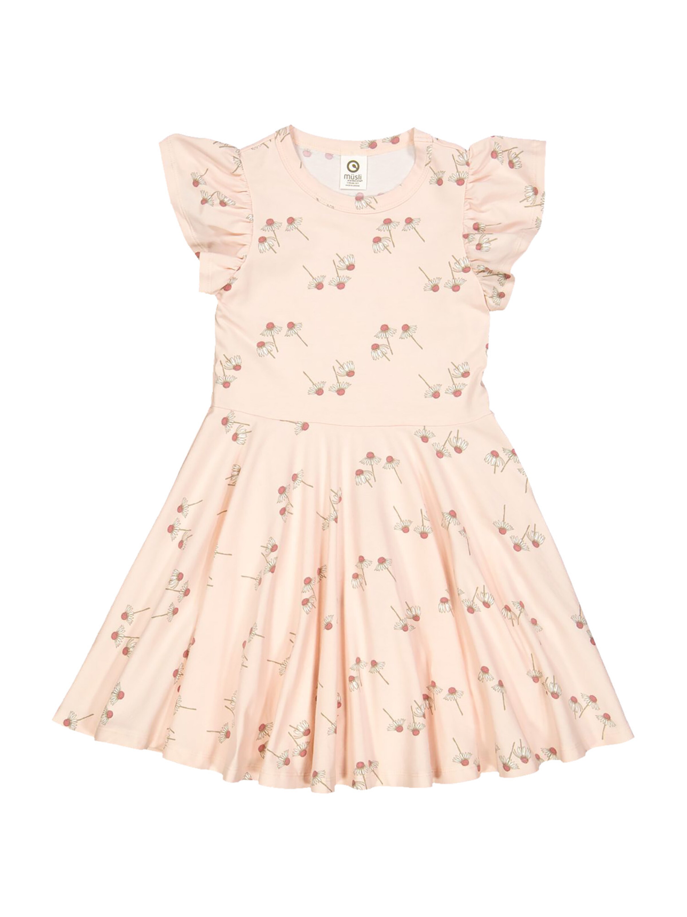 Robe Müsli by GREEN COTTON en rose : devant