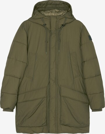 Marc O'Polo DENIM Winter Coat in Green: front