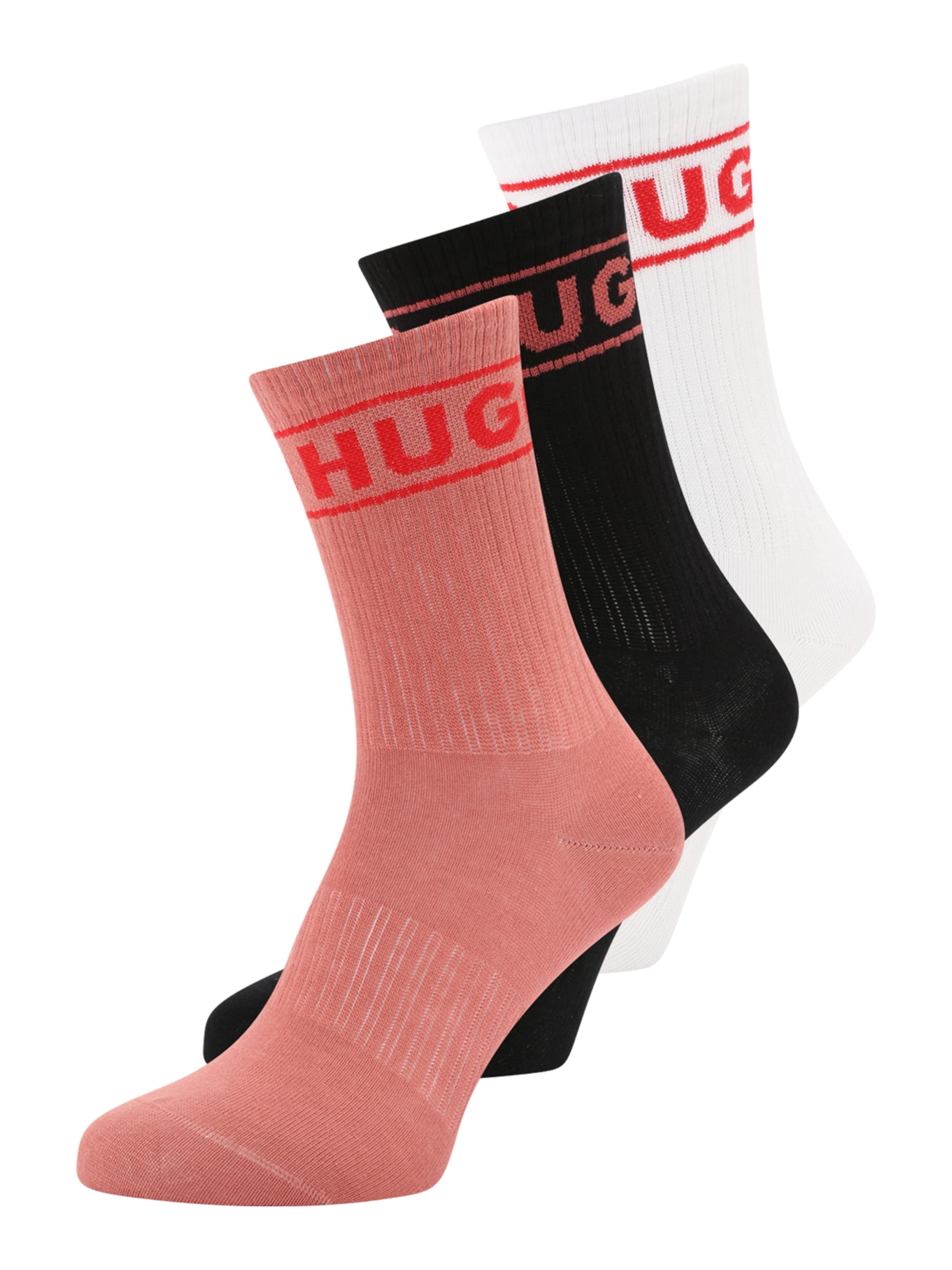 HUGO Zokni - rózsaszín: elől