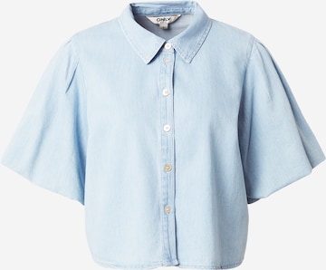 ONLY Blouse 'ONLULEA' in Blue: front