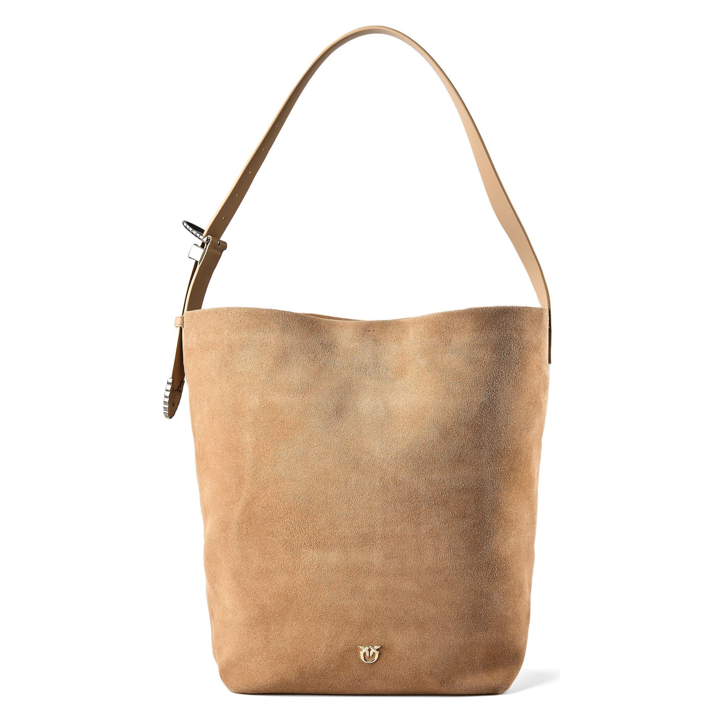 Borsa a spalla 'Bucket' PINKO di colore beige, Visualizzazione prodotti