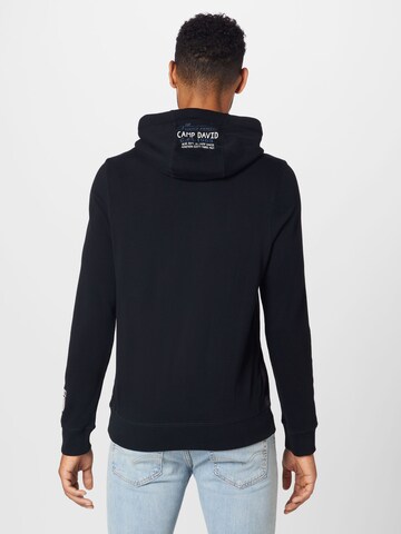 CAMP DAVID Sweatshirt 'New Aviation' in Schwarz