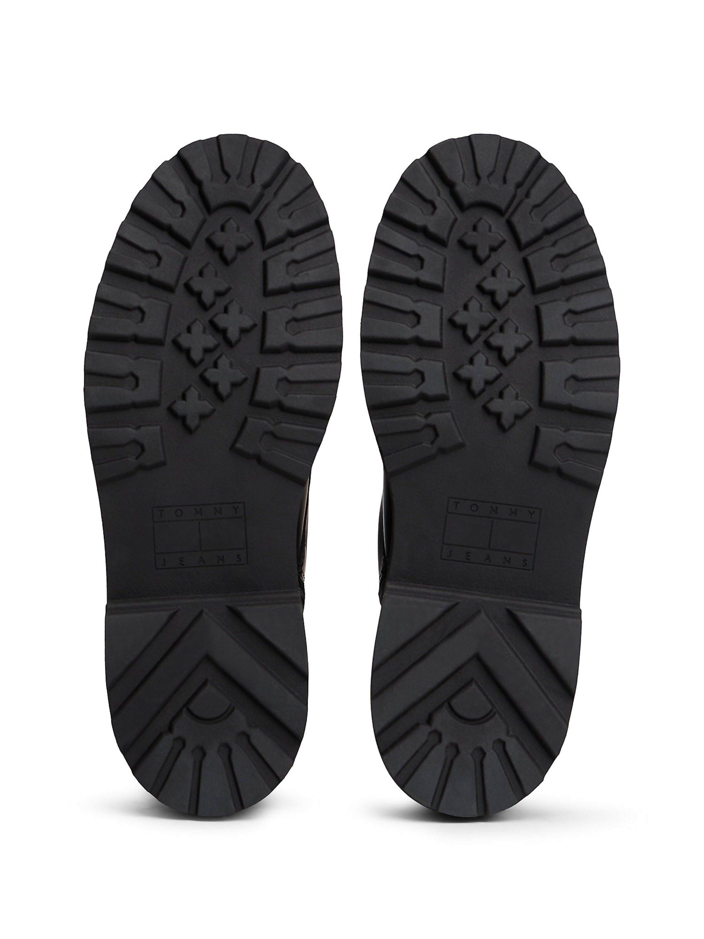 Tommy Jeans Boots med snörning i svart