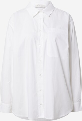 modström Blouse 'Tapir' in White: front