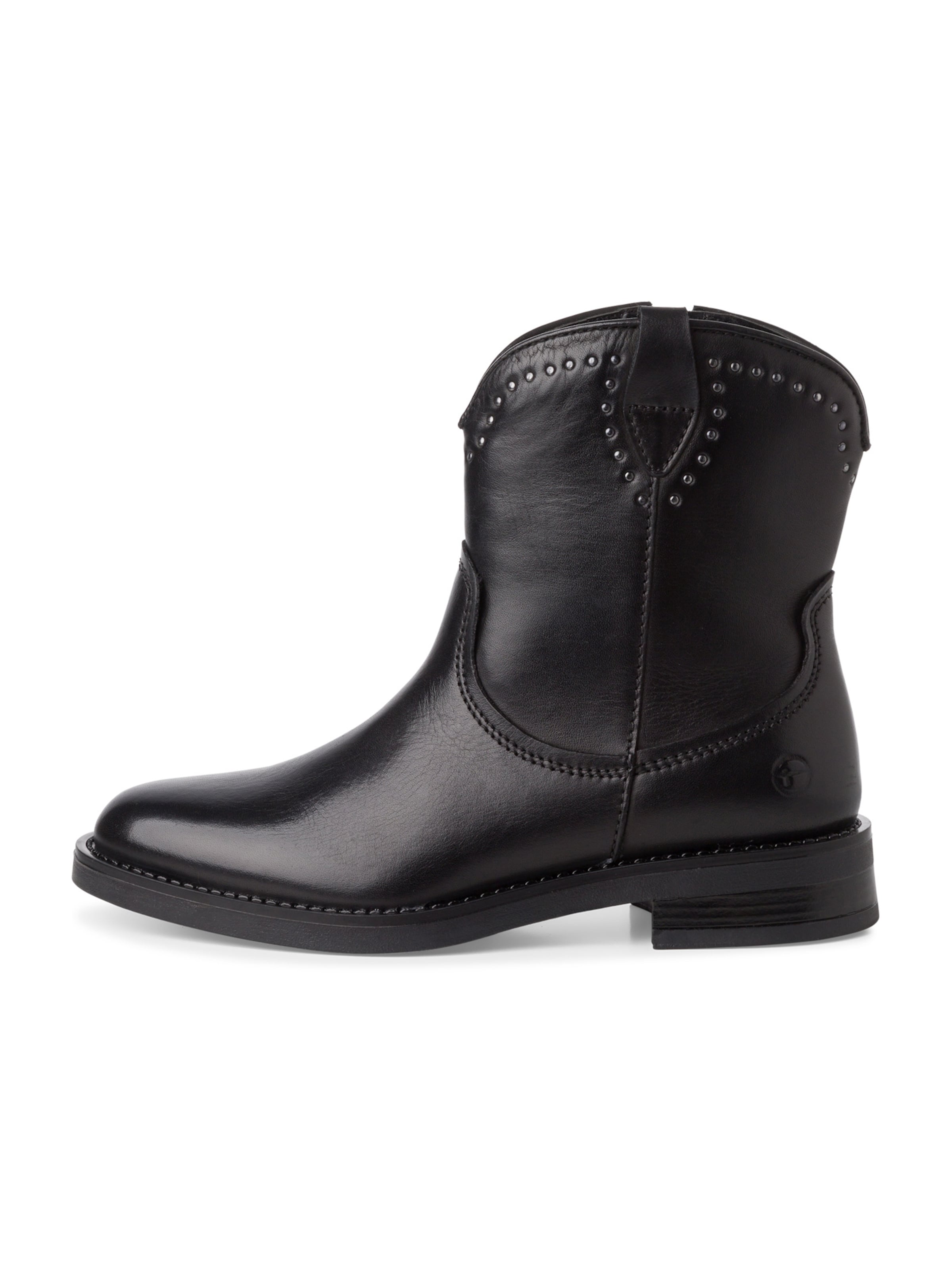 Botine de la Tamaris pe negru