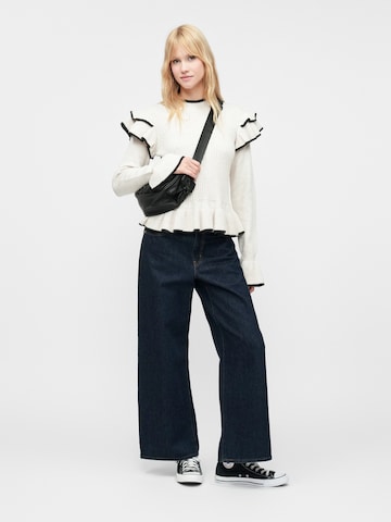 OBJECT Tröja 'OBJAKI' i vit