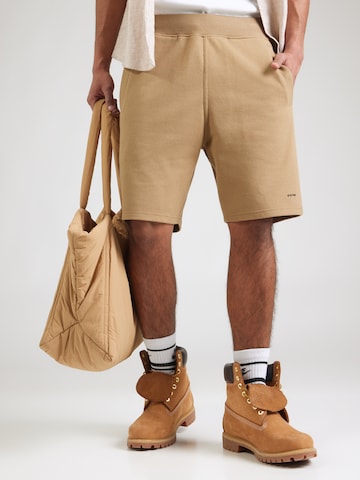 G-STAR Regular Trousers in Beige: front