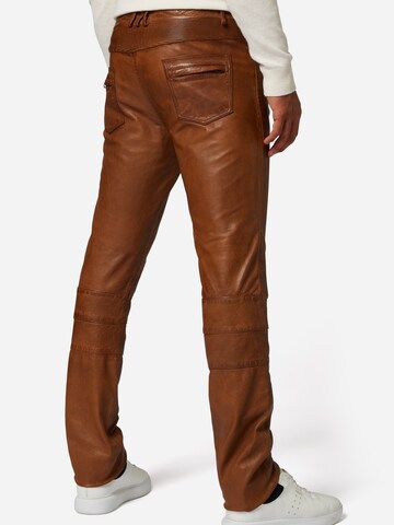 Slimfit Pantaloni 'Franklin' di RICANO in marrone
