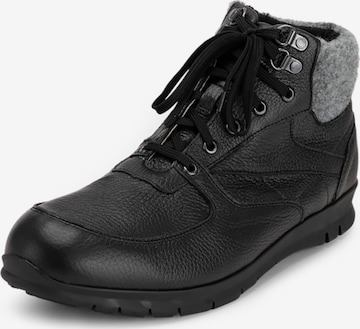Boots stringati di VITAFORM in nero: frontale