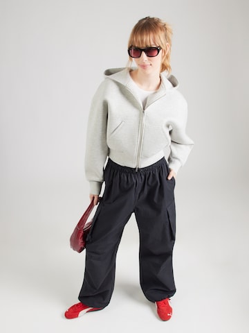 WEEKDAY - Sudadera con cremallera en gris