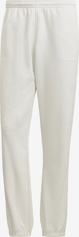 ADIDAS ORIGINALS Trousers 'Reveal Essentials' in White: front
