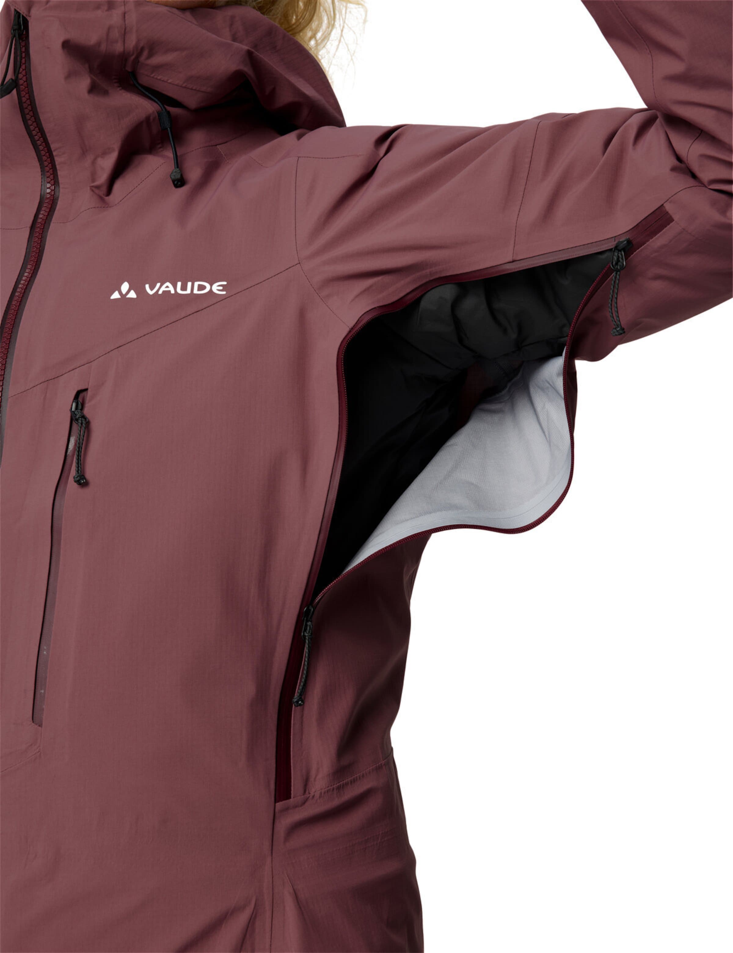 VAUDE Outdoorjacke 'Monviso II' in Rot