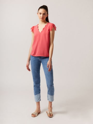 NAF NAF Blouse 'Phoebe' in Rood