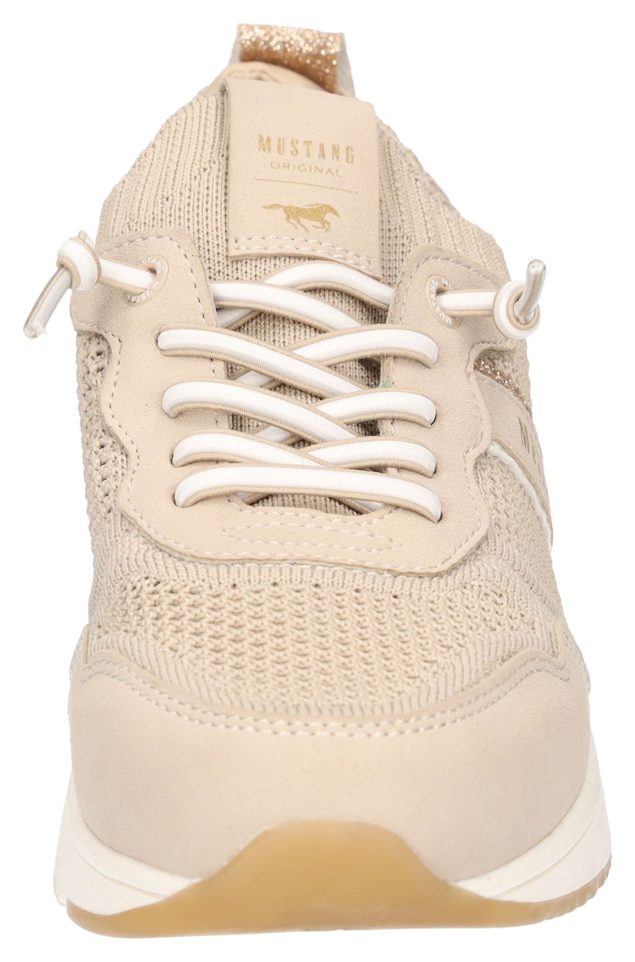 MUSTANG Sneakers in Beige: front