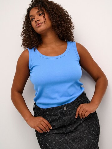 KAFFE CURVE - Top 'Carina' em azul