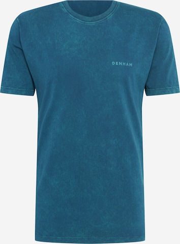 DENHAM T-Shirt 'BAKER' in Blau: front
