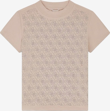 GUESS Футболка в Бежевый: спереди