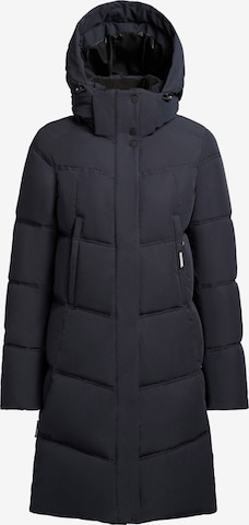 khujo Winterjas ' GRAYA ' in Blauw: voorkant