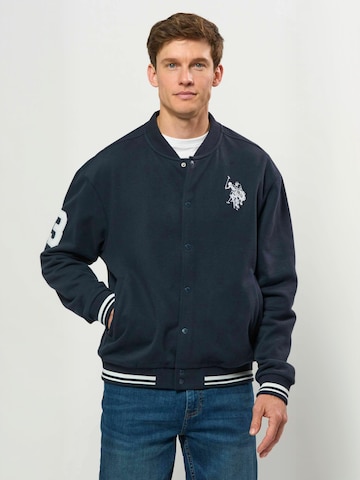 U.S. POLO ASSN. Jackets ' UMDillon ' in Blau: Vorderseite