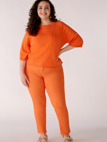 OUI Slim fit Jeans 'BAXTOR' in Orange