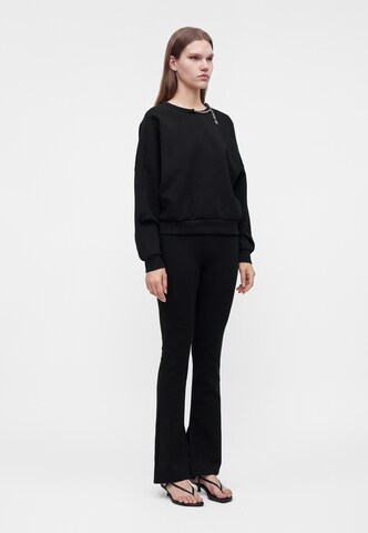 HUGO Sweatshirt 'Denrietta' in Black