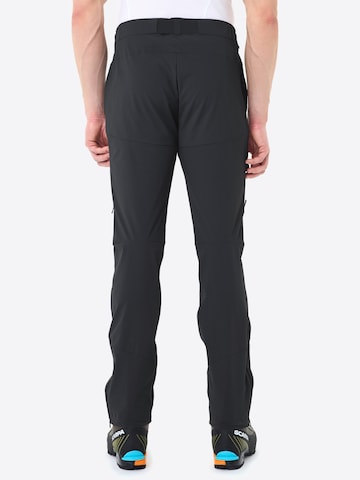 VAUDE Regular Outdoor trousers 'Croz III' in Black