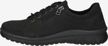 COSMOS COMFORT Athletic Lace-Up Shoes in Black