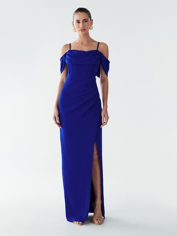 BWLDR Evening dress 'Amaliah' in Blue: front