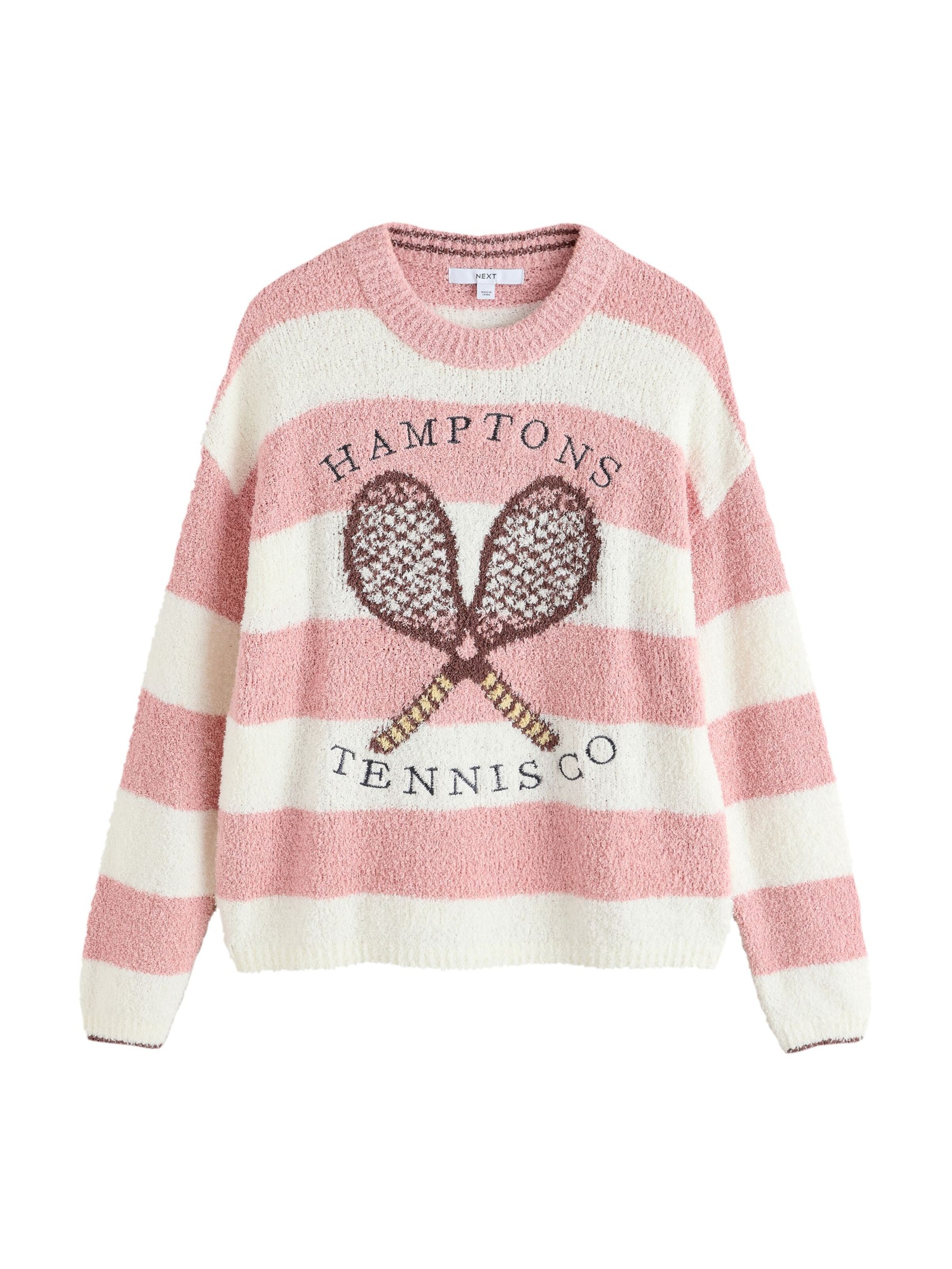 Pullover Next di colore écru / marrone / rosa, Visualizzazione prodotti