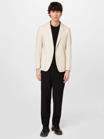 BOSS - Ajuste regular Chaqueta tipo saco para negocios 'Hanry' en beige