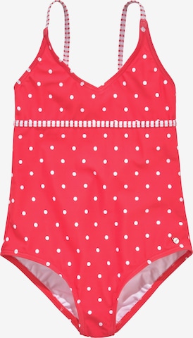 s.Oliver Triangle Swimsuit in Red: front